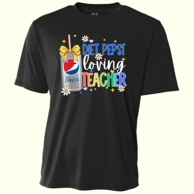 Diet Pepsi Loving Teacher 99-214 - Adult Cooling Performance Short Sleeve Tee Thumbnail