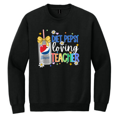 Diet Pepsi Loving Teacher 99-214 - Heavy Blend Crewneck Sweatshirt Thumbnail