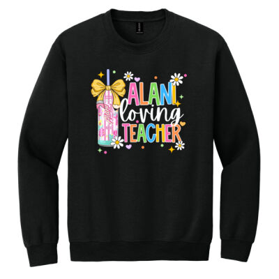 Alani Loving Teacher Cotton Candy 99-215 - Heavy Blend Crewneck Sweatshirt Thumbnail