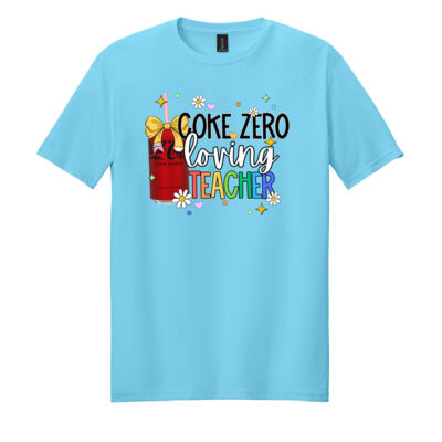 Coke Zero Loving Teacher 99-152 - Adult Softstyle ® T Shirt Thumbnail