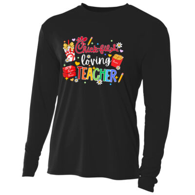 Chick Fil A Loving Teacher 99-219 - Adult Cooling Performance Long Sleeve Tee Thumbnail