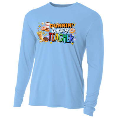 Dunkin' Loving Teacher 99-221 - Adult Cooling Performance Long Sleeve Tee Thumbnail