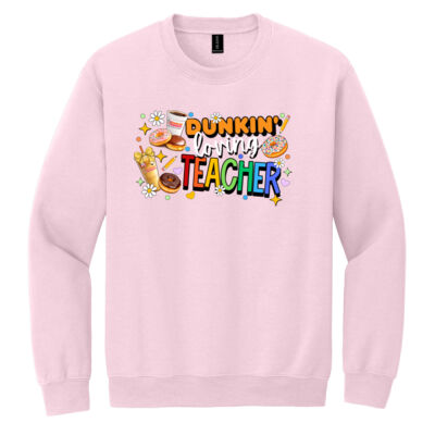 Dunkin' Loving Teacher 99-221 - Heavy Blend Crewneck Sweatshirt Thumbnail
