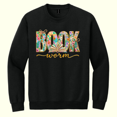 Book Worm 84-018 - Heavy Blend Crewneck Sweatshirt Thumbnail