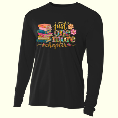 Just one more chapter 84-025 - Adult Cooling Performance Long Sleeve Tee Thumbnail