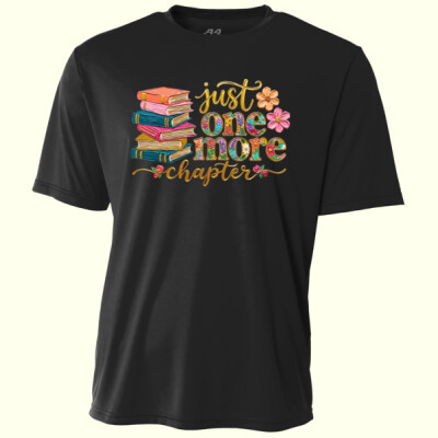 Just one more chapter 84-025 - Adult Cooling Performance Short Sleeve Tee Thumbnail