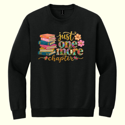 Just one more chapter 84-025 - Heavy Blend Crewneck Sweatshirt Thumbnail