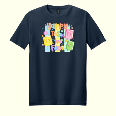 Happy To See Your Face 84-029 - Adult Softstyle ® T Shirt Thumbnail