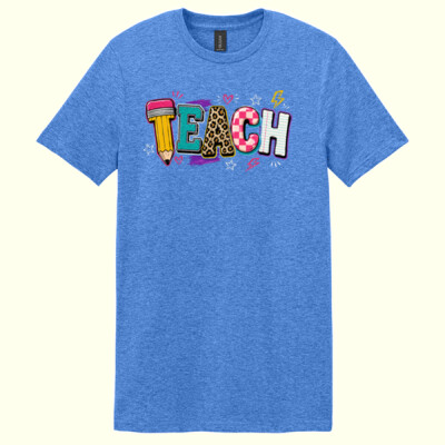 TEACH 99-143 - Adult Softstyle ® T Shirt Thumbnail
