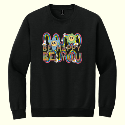 Be Happy Be You 99-145 - Heavy Blend Crewneck Sweatshirt Thumbnail