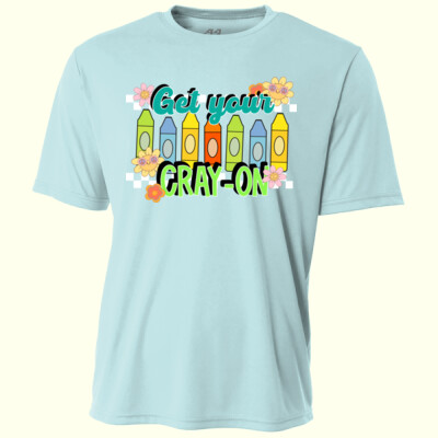 Get your Cray-on 99-146 - Adult Cooling Performance Short Sleeve Tee Thumbnail