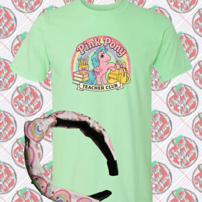 Pink Pony Teacher Club Shirt Bundle- 07-100 - Adult Softstyle ® T Shirt - Adult Softstyle ® T Shirt Thumbnail