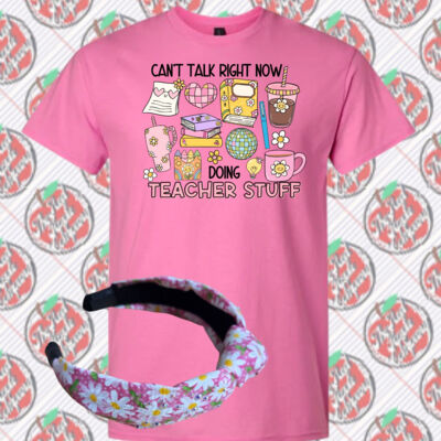 Can't Talk Right Now Shirt Bundle- 07-103 - Adult Softstyle ® T Shirt - Adult Softstyle ® T Shirt Thumbnail