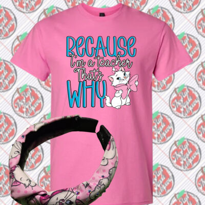 Because I'm The Teacher Shirt Bundle- 07-105 - Adult Softstyle ® T Shirt - Adult Softstyle ® T Shirt - Adult Softstyle ® T Shirt Thumbnail