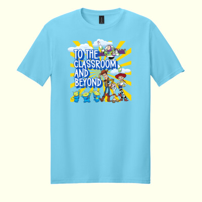 To The Classroom and Beyond 99-194 - Adult Softstyle ® T Shirt Thumbnail