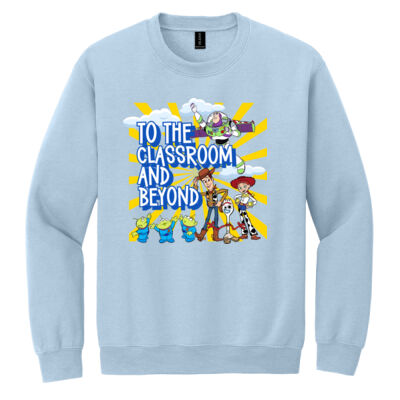 To The Classroom and Beyond 99-194 - Heavy Blend Crewneck Sweatshirt Thumbnail