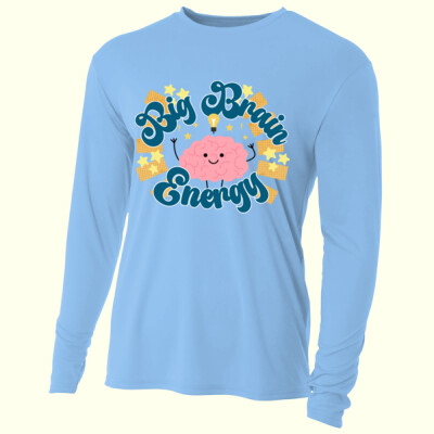 Big Brain Energy 99-147 - Adult Cooling Performance Long Sleeve Tee Thumbnail