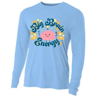 Big Brain Energy 99-147 - Adult Cooling Performance Long Sleeve Tee Thumbnail
