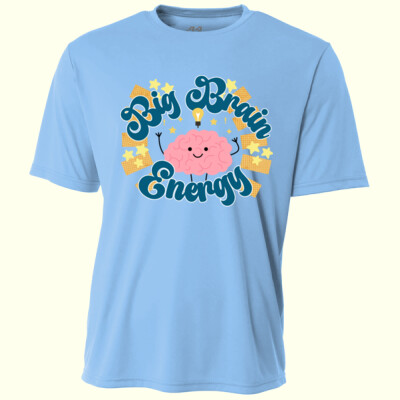 Big Brain Energy 99-147 - Adult Cooling Performance Short Sleeve Tee Thumbnail