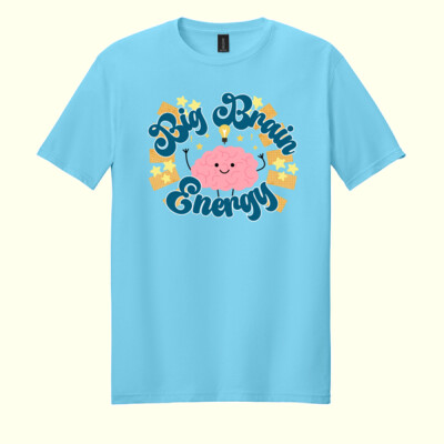 Big Brain Energy 99-147 - Adult Softstyle ® T Shirt Thumbnail