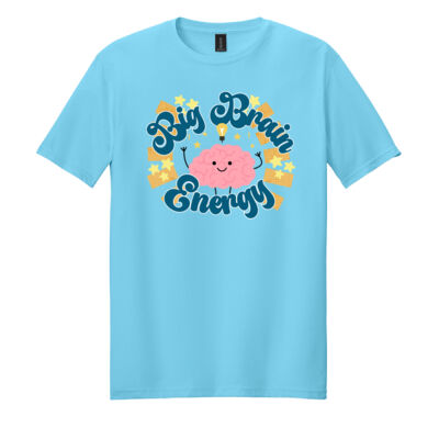 Big Brain Energy 99-147 - Adult Softstyle ® T Shirt Thumbnail