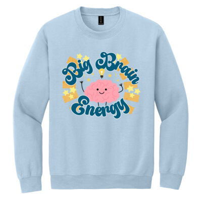 Big Brain Energy 99-147 - Heavy Blend Crewneck Sweatshirt Thumbnail