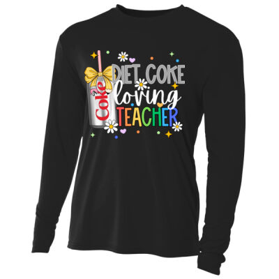 Diet Coke Loving Teacher 99-158 - Adult Cooling Performance Long Sleeve Tee Thumbnail
