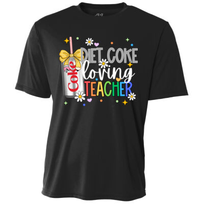 Diet Coke Loving Teacher 99-158 - Adult Cooling Performance Short Sleeve Tee Thumbnail