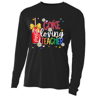 Coke Loving Teacher 99-157 - Adult Cooling Performance Long Sleeve Tee Thumbnail