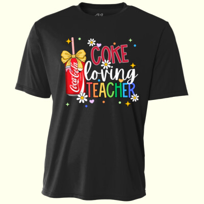 Coke Loving Teacher 99-157 - Adult Cooling Performance Short Sleeve Tee Thumbnail