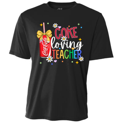 Coke Loving Teacher 99-157 - Adult Cooling Performance Short Sleeve Tee Thumbnail
