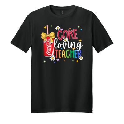 Coke Loving Teacher 99-157 - Adult Softstyle ® T Shirt Thumbnail