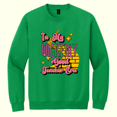 In My Wickedly Good Teacher Era 99-149 - Heavy Blend Crewneck Sweatshirt Thumbnail
