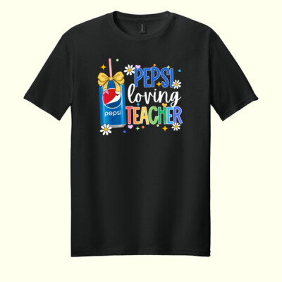 Pepsi Loving Teacher 99-155 - Adult Softstyle ® T Shirt Thumbnail