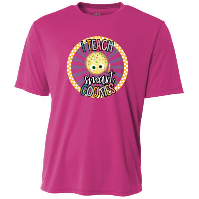 I Teach Smart Cookie 88-000 - Adult Cooling Performance Short Sleeve Tee Thumbnail