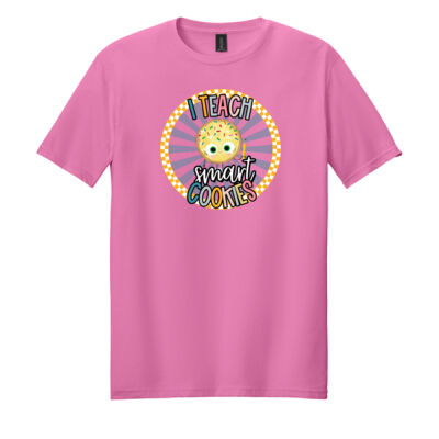 I Teach Smart Cookie 88-000 - Adult Softstyle ® T Shirt Thumbnail