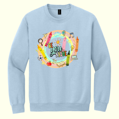 Be YOUnique 88-001 - Heavy Blend Crewneck Sweatshirt Thumbnail