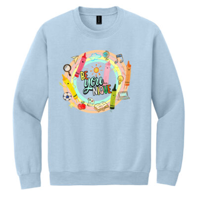 Be YOUnique 88-001 - Heavy Blend Crewneck Sweatshirt Thumbnail