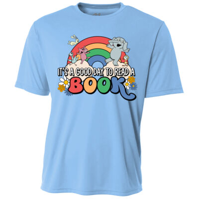 It's a Good Day to Read a Book 88-006 - Adult Cooling Performance Short Sleeve Tee Thumbnail