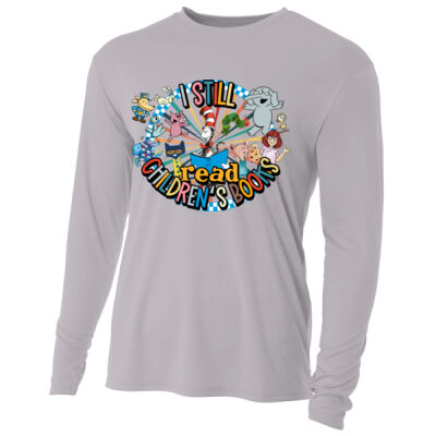 I Still Read Children's Books 88-007 - Adult Cooling Performance Long Sleeve Tee Thumbnail