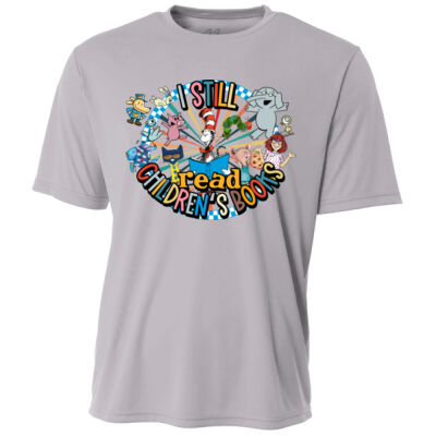 I Still Read Children's Books 88-007 - Adult Cooling Performance Short Sleeve Tee Thumbnail