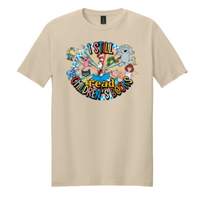 I Still Read Children's Books 88-007 - Adult Softstyle ® T Shirt Thumbnail