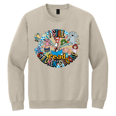 I Still Read Children's Books 88-007 - Heavy Blend Crewneck Sweatshirt Thumbnail