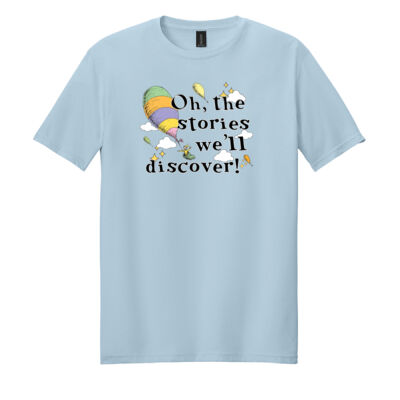 Oh, the Stories We'll Discover! 88-014 - Adult Softstyle ® T Shirt Thumbnail