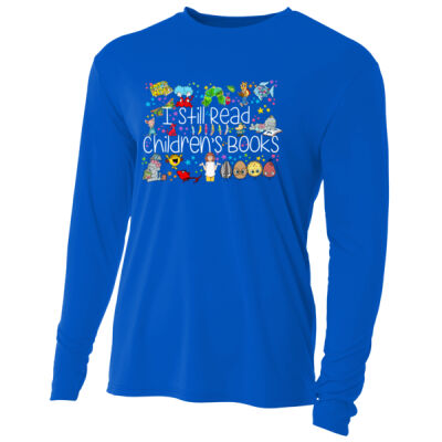 I Still Read Children's Books 88-100 - Adult Cooling Performance Long Sleeve Tee Thumbnail