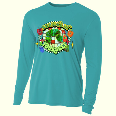 Believe in Yourself 88-101 - Adult Cooling Performance Long Sleeve Tee Thumbnail