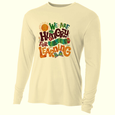 We Are Hungry for Learning 88-103 - Adult Cooling Performance Long Sleeve Tee Thumbnail