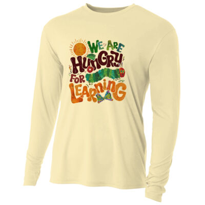 We Are Hungry for Learning 88-103 - Adult Cooling Performance Long Sleeve Tee Thumbnail