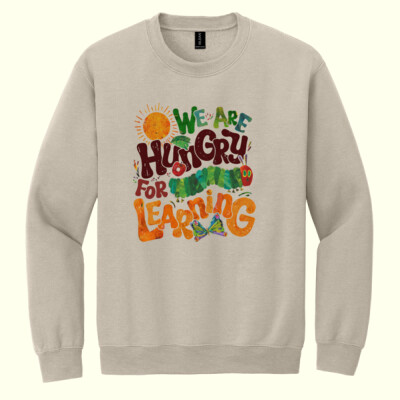 We Are Hungry for Learning 88-103 - Heavy Blend Crewneck Sweatshirt Thumbnail