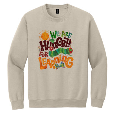 We Are Hungry for Learning 88-103 - Heavy Blend Crewneck Sweatshirt Thumbnail